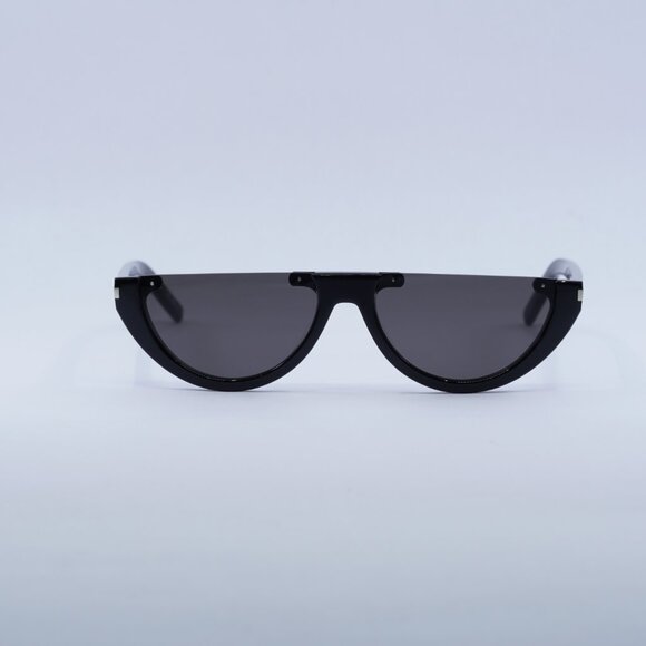 ?️ New Saint Laurent SL563 001 Sunglasses - Black Frame, Black Lenses main image 12